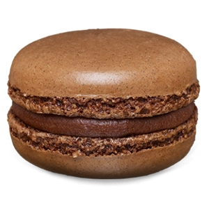 Chocolade macaron de jean-pierre