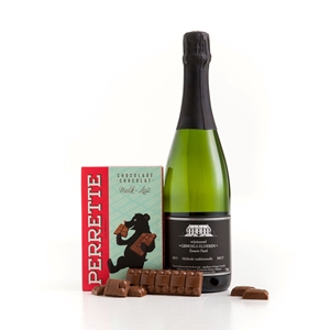 Afbeelding van Moederdag Geschenk Bubbels & Chocolade