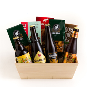 Picture of Apero, Beer and chocolate giftbasket