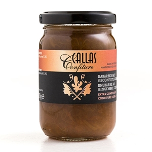 Callas Jam rhubarb with ginger