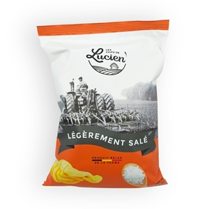 Les chips de Lucien - Lightly salted