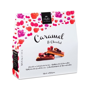 Caramel & Milk Chocolate with Forest Fruits Dolfin