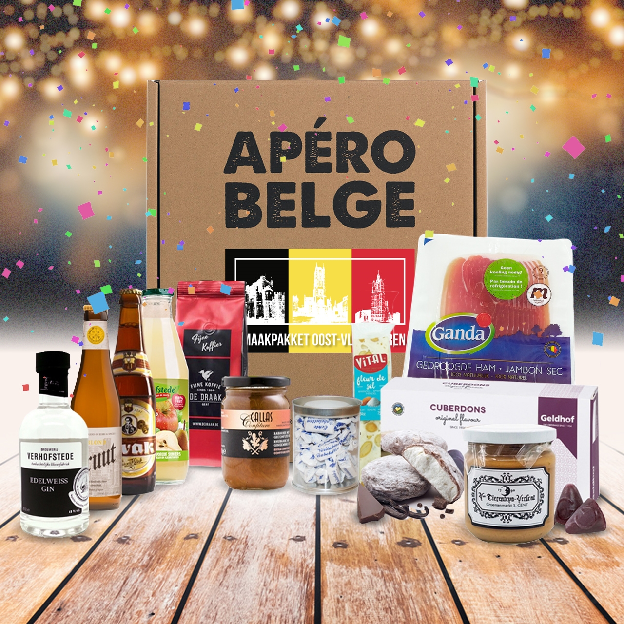 Cadeaux sans alcool anniversaire livraison Bruxelles Belgique