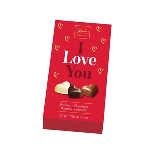 Picture of Hamlet Chocolates Hearts "I LOVE YOU"
