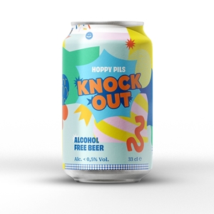 Knock Out Hoppy Pils - Alcohol free / gluten free