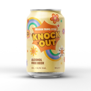 Knock Out - Belgian tripel style - Alcohol free / gluten free